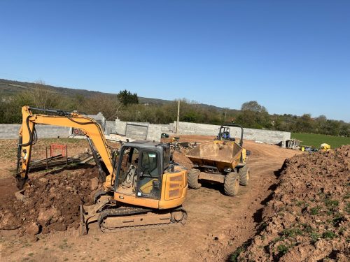 digger for chicken pen